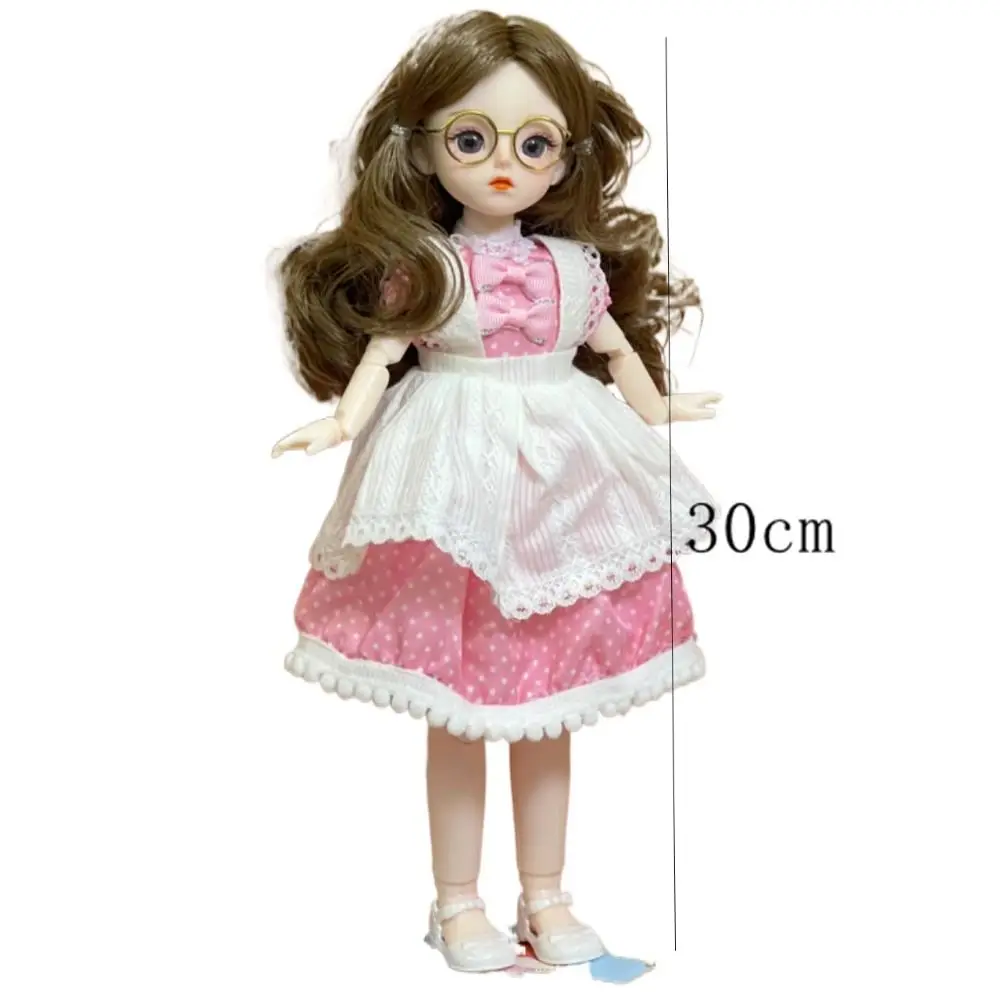 1/6 SD 30 см Bjd кукла с одеждой привлекательные глаза на высоком каблуке платье