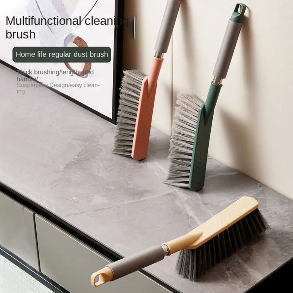 

Multi Functional Natural Desktop Clean Soft Bristles Brush Bed Brush Carpet Sweeper Soft Brush Long Handle