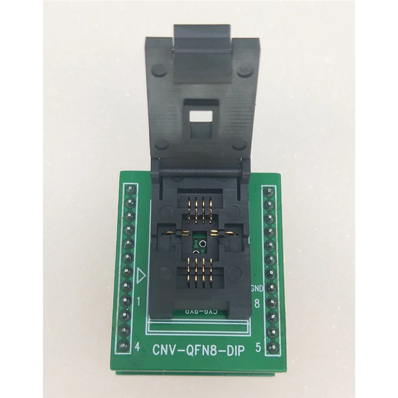 Программируемая розетка QFN8 DFN8 WSON8 шаг штырька 1 27 мм размер корпуса IC 6x8 тестовый