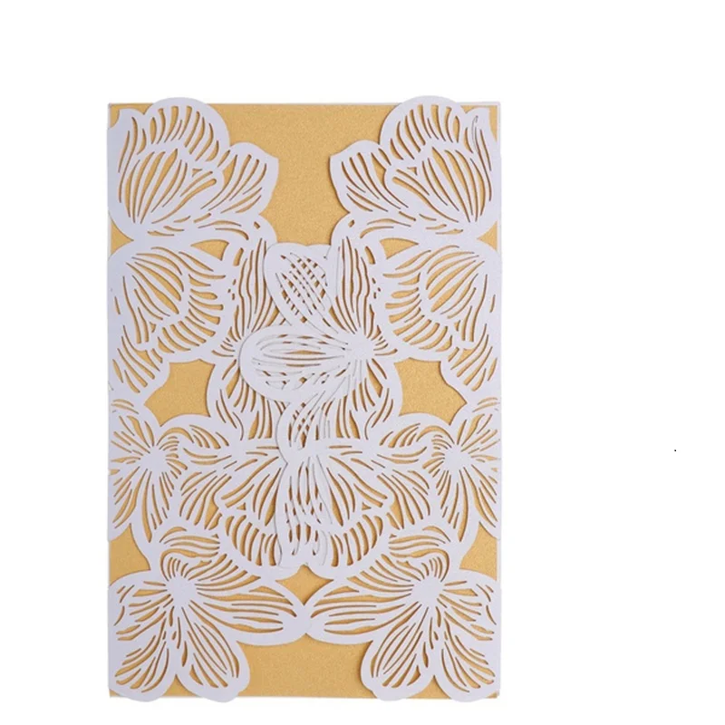 

25pcs exquisite Wedding Invitation Letter Greeting Card Birthday Adult Baptism Envelope Postcard Party Decoration Supplies