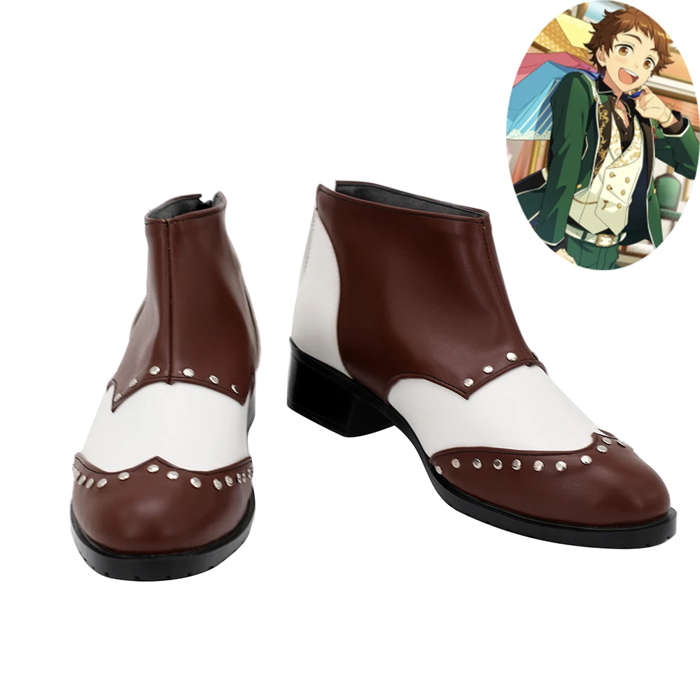 

Ensemble Stars 2 Date Plan A to Z Kaoru Hakaze Shoes Cosplay Men Boots