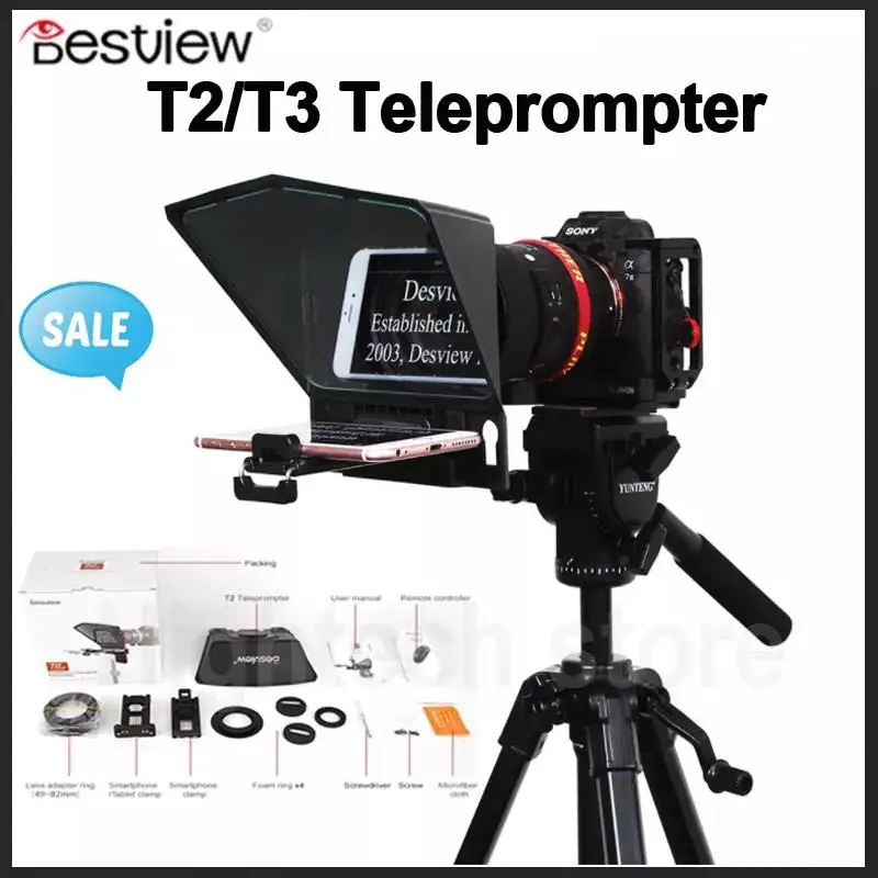 Besview Bestview T2 T3 телесуфлер для 8-дюймового планшетного ПК SLR-камеры портативное