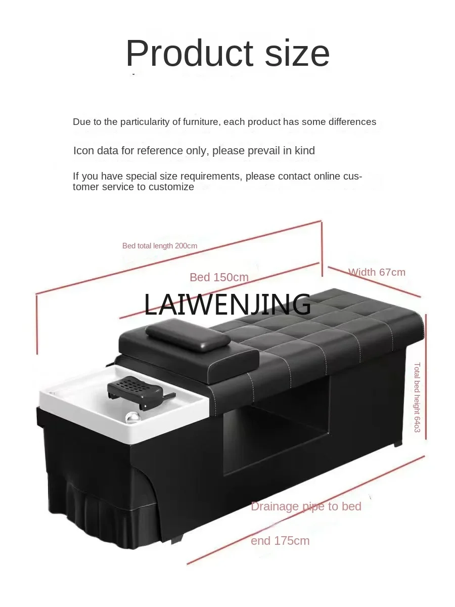 MJY Тайский шампунь Парикмахерская Салон красоты Ушная фумигация Массаж с