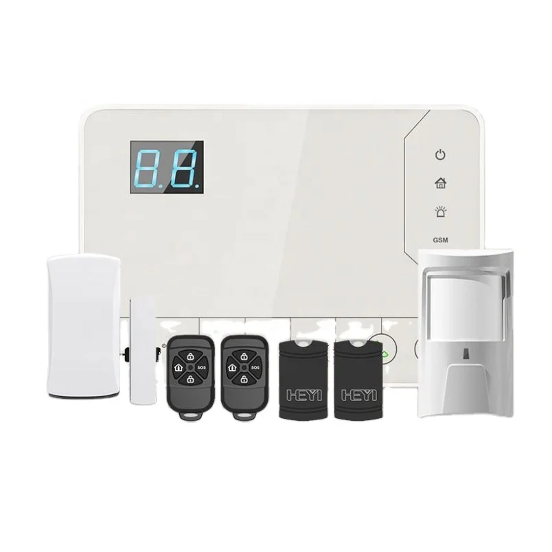 99+8 Zone Auto Dial Gsm Sms Home Burglar Security Wireless Gsm Alarm System Detector Sensor Kit