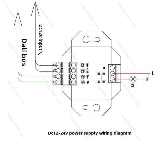 Релейный контроллер включения-выключения 220 В 10 А Сильноточный переключателя Dali