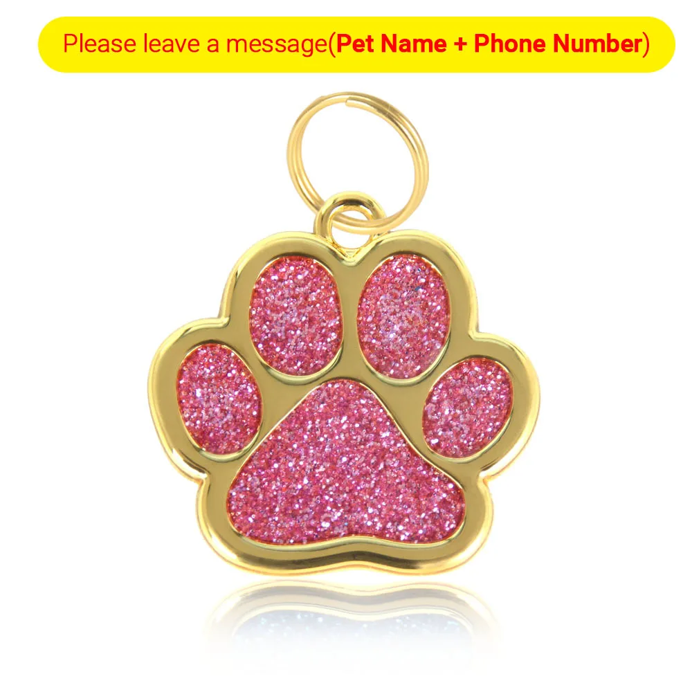 Индивидуальный воротник идентификационная бирка для домашних животных на заказ