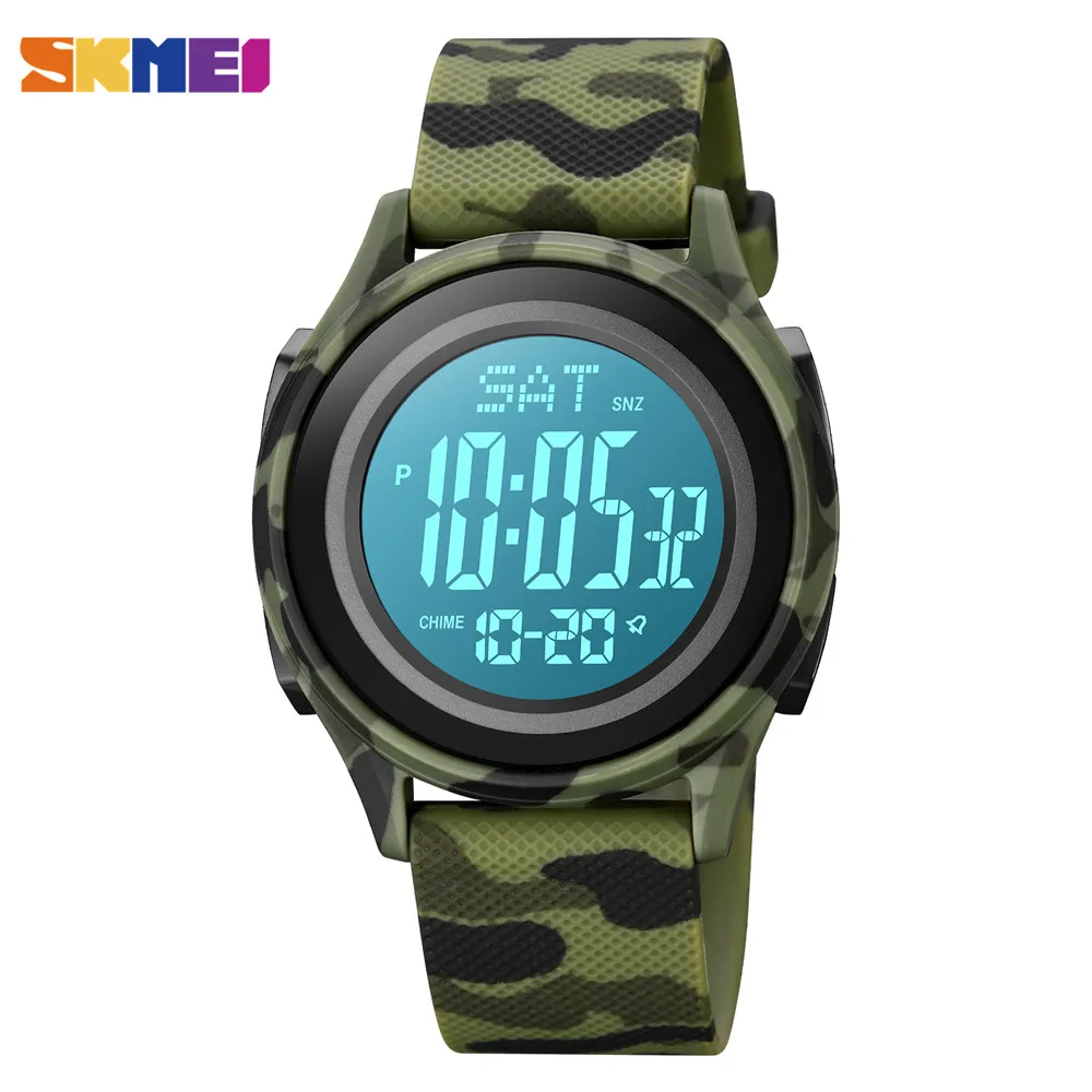 

SKMEI Digital Watch Outdoor Sport Watch Men Wristwatches Mens Waterproof Stopwatch Alarm Clock reloj montre homme Japan movement