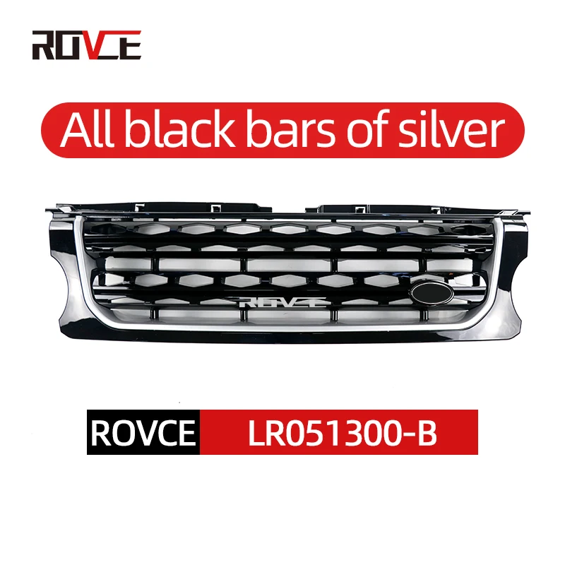 

ROVCE передний бампер решетка автомобиля гриль для Land Rover Discovery 4 2010-2016 L319 LR043292 LR051300 LR051299 LR024301 аксессуары