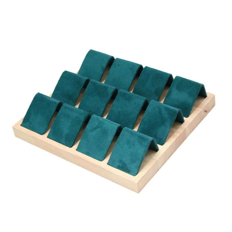 

Wood Earring Holder Jewelry Display Stands for Selling Earring Showing Jewelry