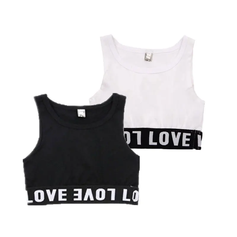 Summer Girls Tank Tops Kids Underwear Model Cotton Tank Top For Girls Teenager Girls Camisole Kids Singlets Undershirt