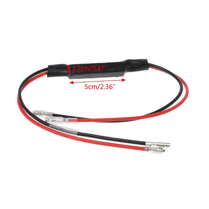 

2Pcs DC 12V 10W Cement Load Resistors for Motorcycle Turn Signal Light Indicator Dropshipping
