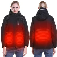 xiaomi youpin smart heating down jacket carbon fiber heating usb charging waterproof stain resistant washable travel jacket