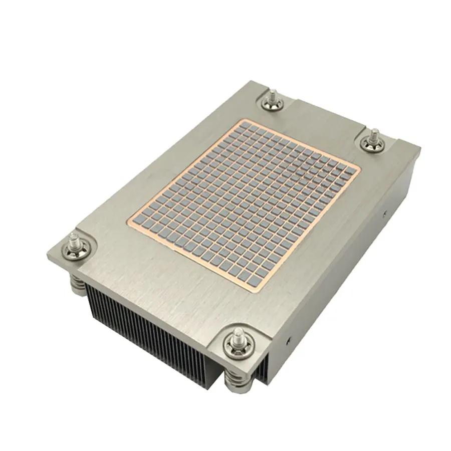 Кулер для процессора Coolserver P11 1U радиатор с 3 тепловыми трубками 145 вт кулер