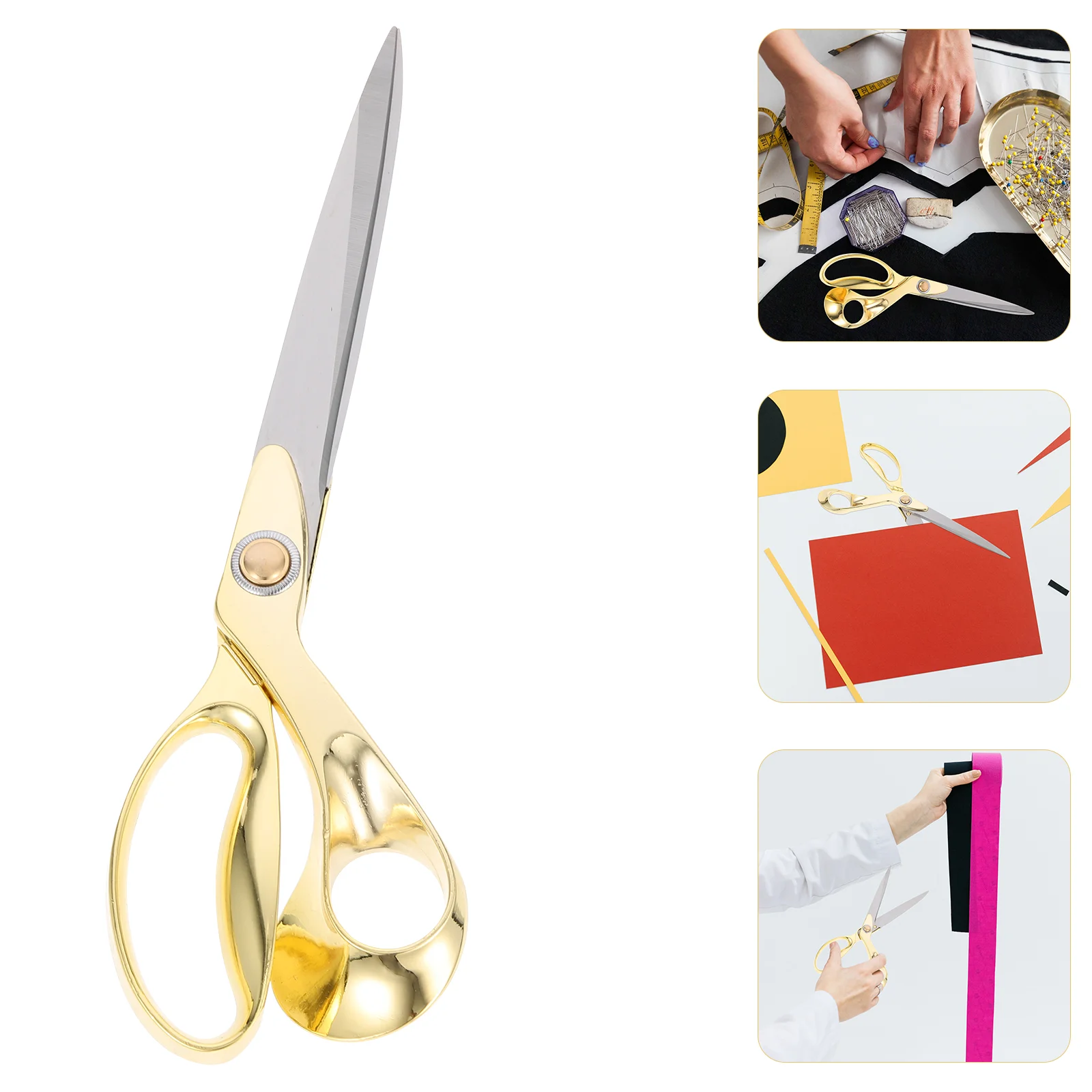 

Stainless Steel Sewing Shears Heavy Duty Shears Embroidery Shears Metal Shears Scissors Portable Sewing Shears Kitchen knife