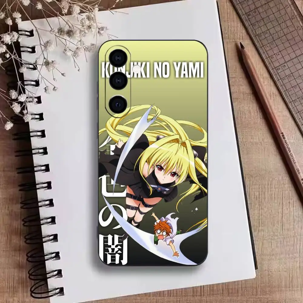 Чехол для телефона Konjiki no Yami To LOVE Ru для Samsung Galaxy A73, A72, A71, A70, A53, A52, A51, мягкий силиконовый черный чехол (art.: 3920db4a777bc) - 3920db4a777bc