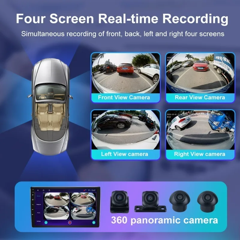 [Вентилятор охлаждения] Автомобильный радиоприемник с системой Evean 360 4G 32G Восьмиядерный мультимедийный плеер 2 din с беспроводным CarPlay Android Auto Универсальный (art.: 3920cef0ec1c4) - 3920cef0ec1c4