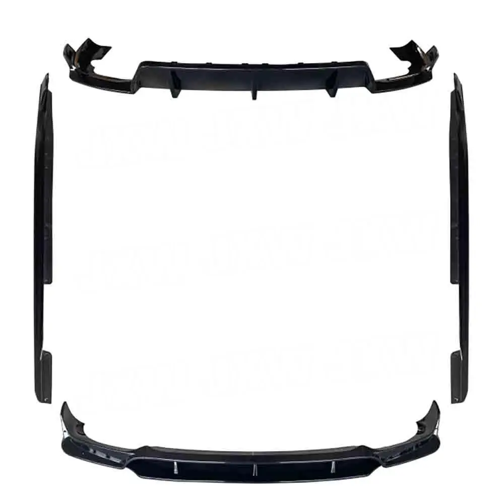 Передняя губа из углеродного волокна задний диффузор разветвители боковые юбки