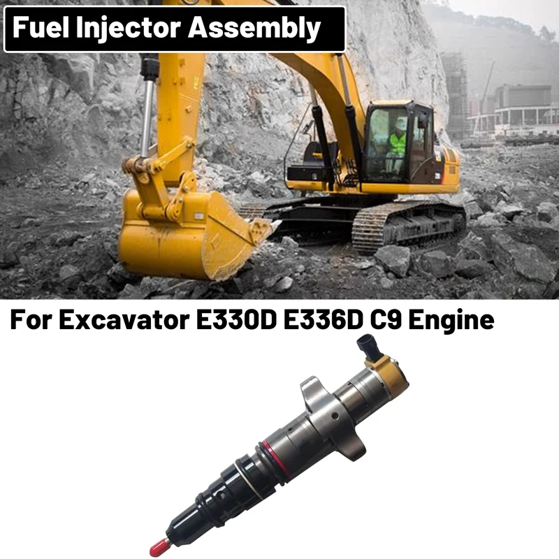

387-9433 3879433 Car Fuel Injector Assembly For Caterpillar Excavator E330D E336D CAT C9 Engine