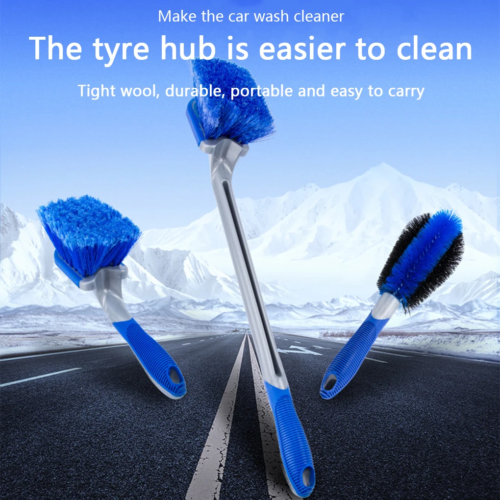 

Universal Car Tire Rim Brush Wheel Tyre Surface Scrubbing Brushes Multifunctional Automotive Automobile Cleaning Tool