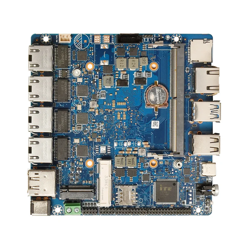 Материнская плата для роутера Piesia DDR5 Alder Lake N95 N100 N300 TPM2.0 SSD Linux брандмауэр Nano ITX
