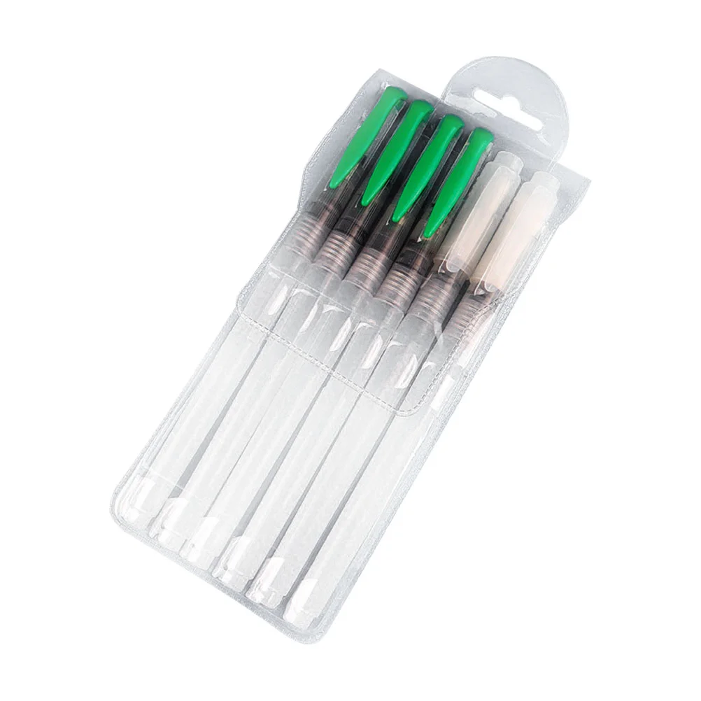 

6 Pcs Water Painting Brush Watercolor Drawing Pens Watercolor Paint Brushes