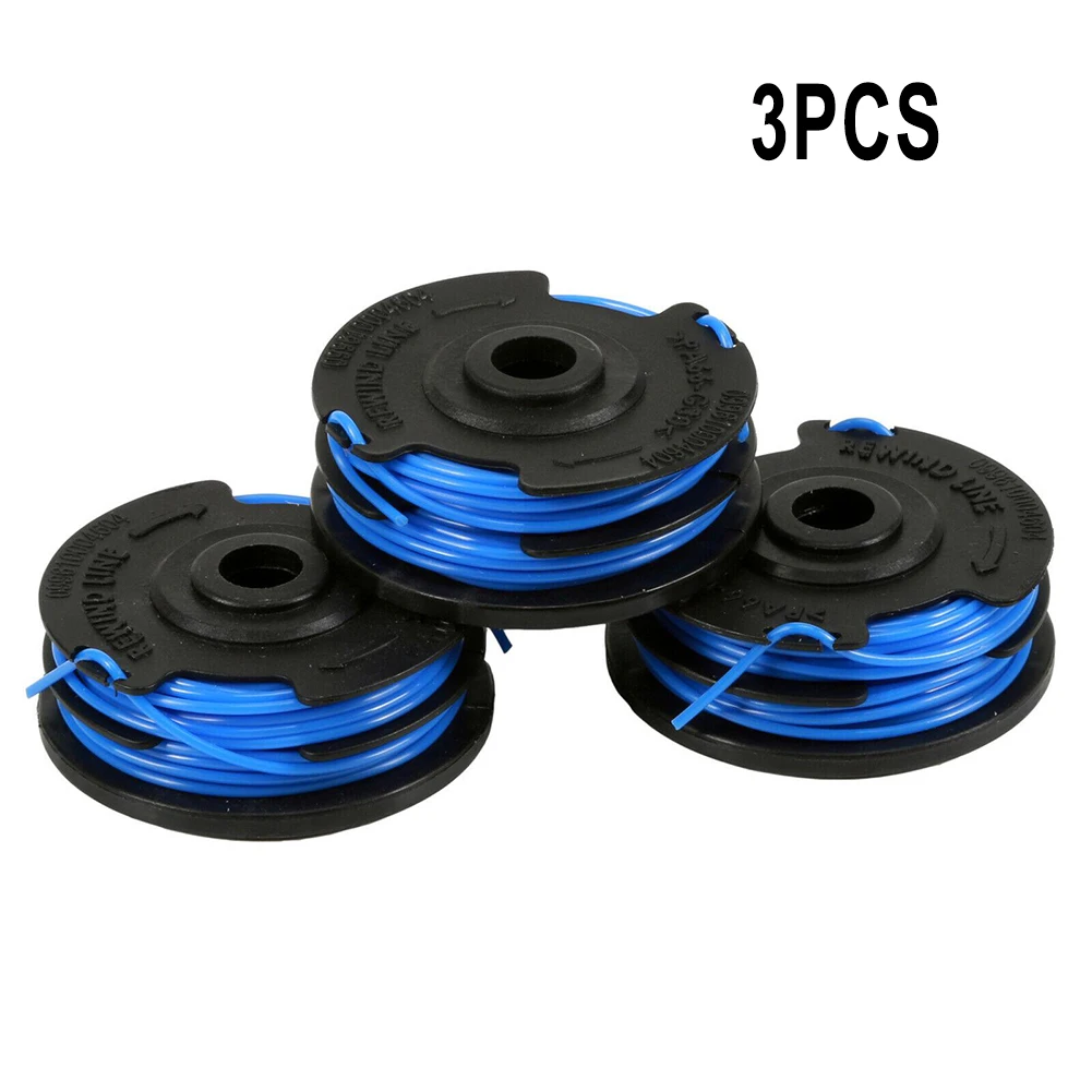 

1/3pcs Trimmer Spool Line 065 Inch Replacement Broken Old Trimmer Spools For Homelite AC41RL3B Garden Power Equipment Parts