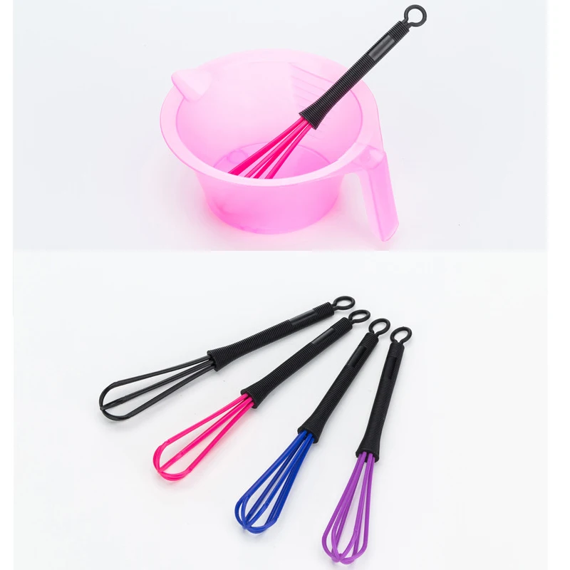Mini Hair Color Mixer Barber Stirrer Blender Care Styling Tools Salon Hairdressing Dye Cream Whisk Make Up 1Pc at random - купить по