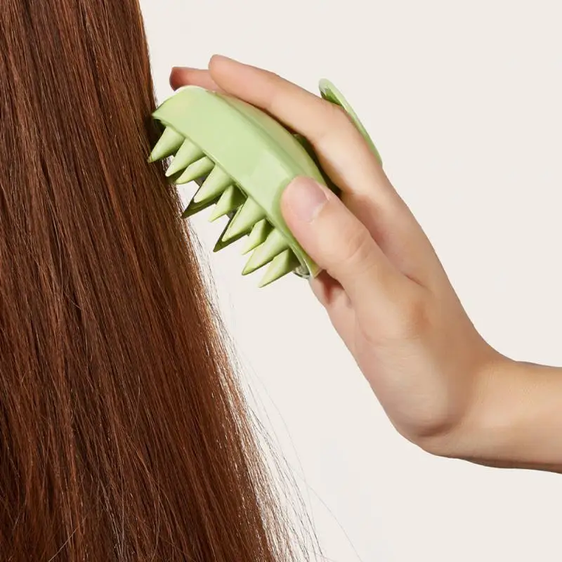 

2/4/5PCS Hairbrush Hair Cleaning Silicone Hair Washing Comb Massage Brush Bath Spa Shower Brush Hair Comb Hair Care
