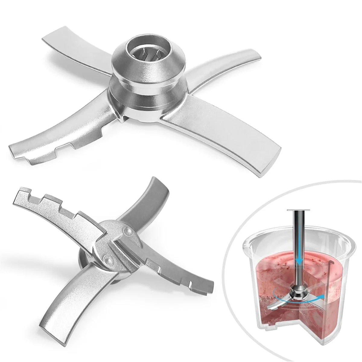 Сменное лезвие весла для мороженых серий Ninja Creami NC300 лопатка смешивания лезвий NC301