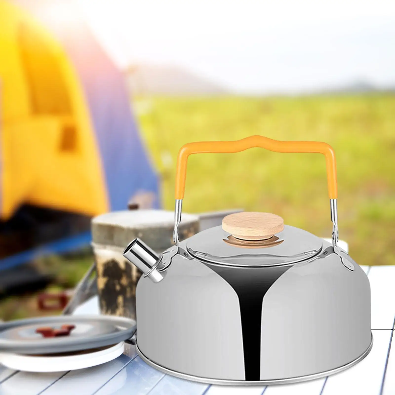 

Water Boiler Teapot Coffee Pot Mountaineering Teakettle Camping Water Kettle