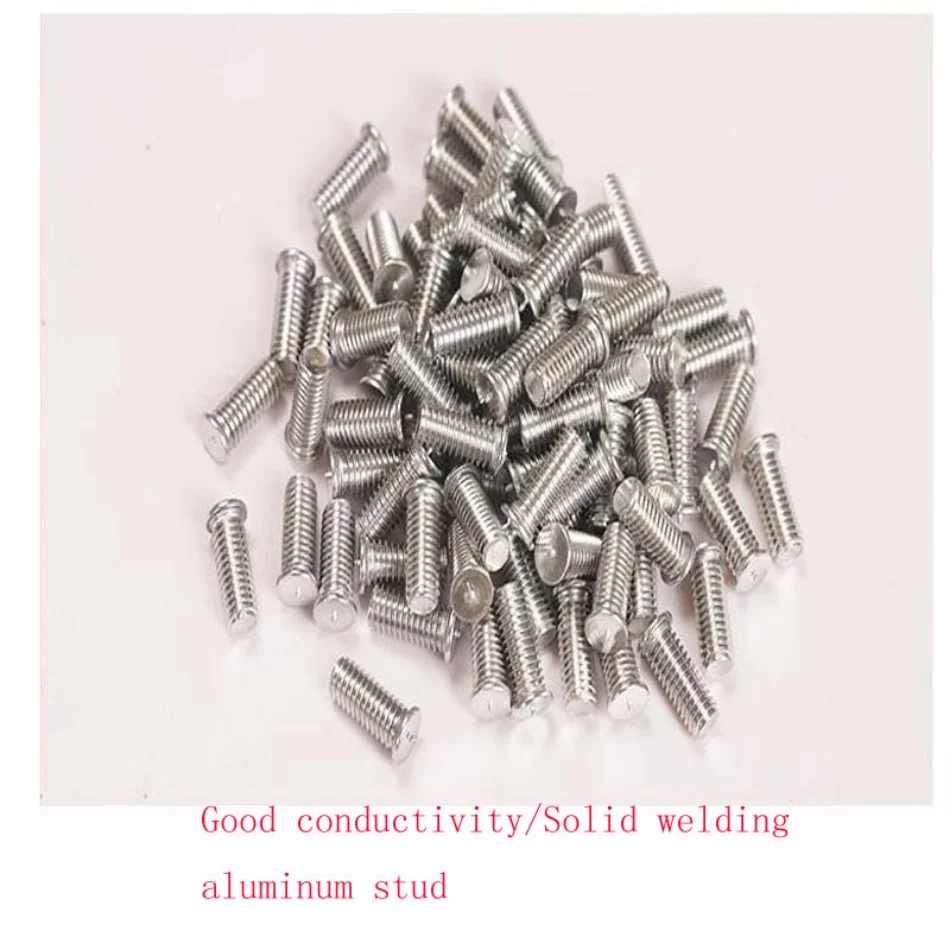 

100PCS Aluminum Repair Machine Spot Welding Screw M4 M5 M6 Energy Storage Welding Machine Welding Stud Tool Accessories