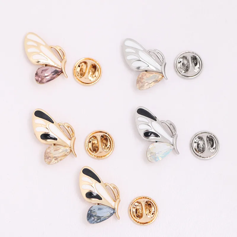 

Small Half Butterfly Animal Brooches брошь женская Weddings Party Casual Brooch Pins Gifts