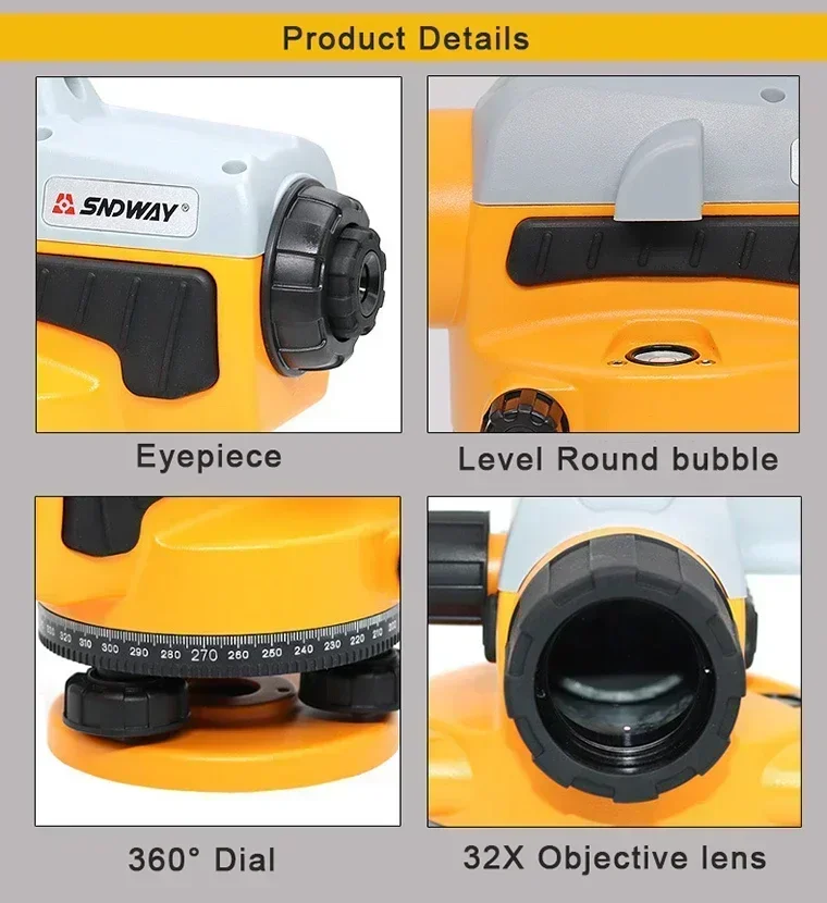 SW-32A X Оптический автоматический выравниватель Engineering Survey Junior Auto Level