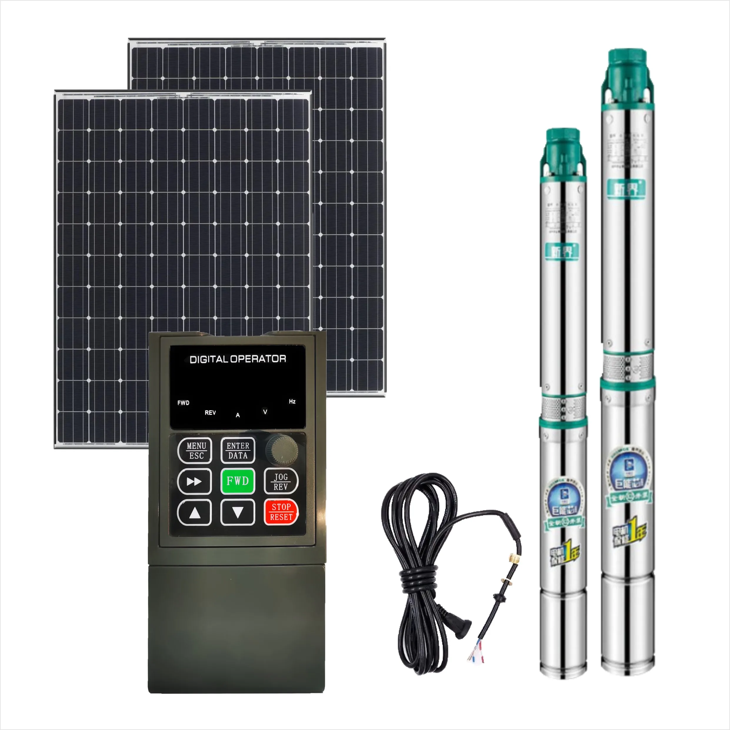 

0.75KW to 800KW Three Phase solar pump DC AC Input MPPT Controller Hybrid Solar Pump Inverter