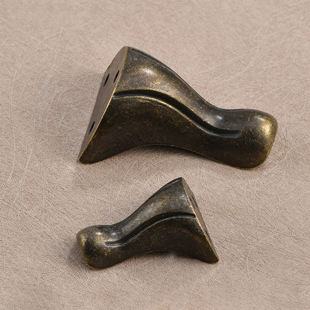 

Деревянная коробка из цинкового сплава, винтажные чехлы для защиты углов ног