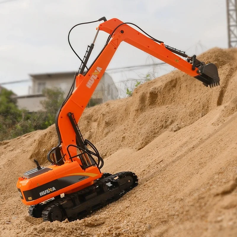 1:14 новые игрушки Huina экскаватор из сплава с дистанционным управлением 1551