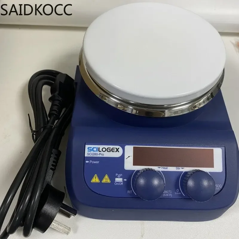 SAIDKOCC MS-H280-Pro Магнитная мешалка 3л Магнитный миксер с цифровым дисплеем и мешалкой