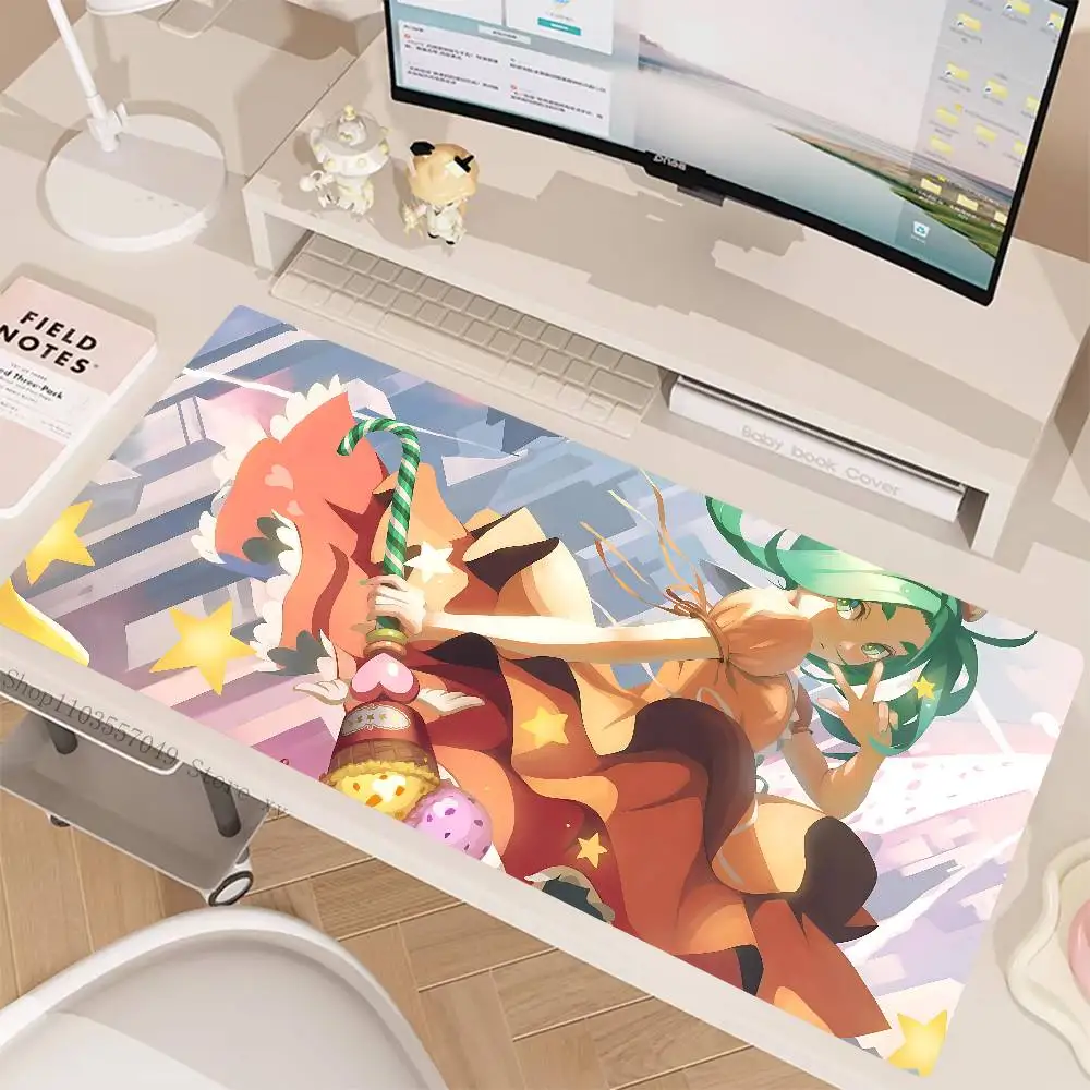 Monogatari Nisemonogatari Yotsugi Ononoki коврик для мыши большой игровой коврик для клавиатуры LockEdge резиновые компьютерные офисные аксессуары (art.: 3920d36dbfe8d) - 3920d36dbfe8d