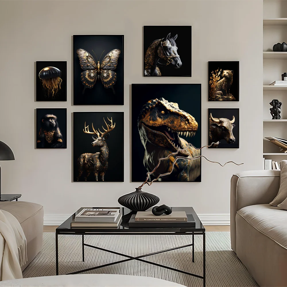 Bleach Anime Figure Posters Sticky Waterproof Paper Sticker Coffee House Bar Kawaii Room Decor