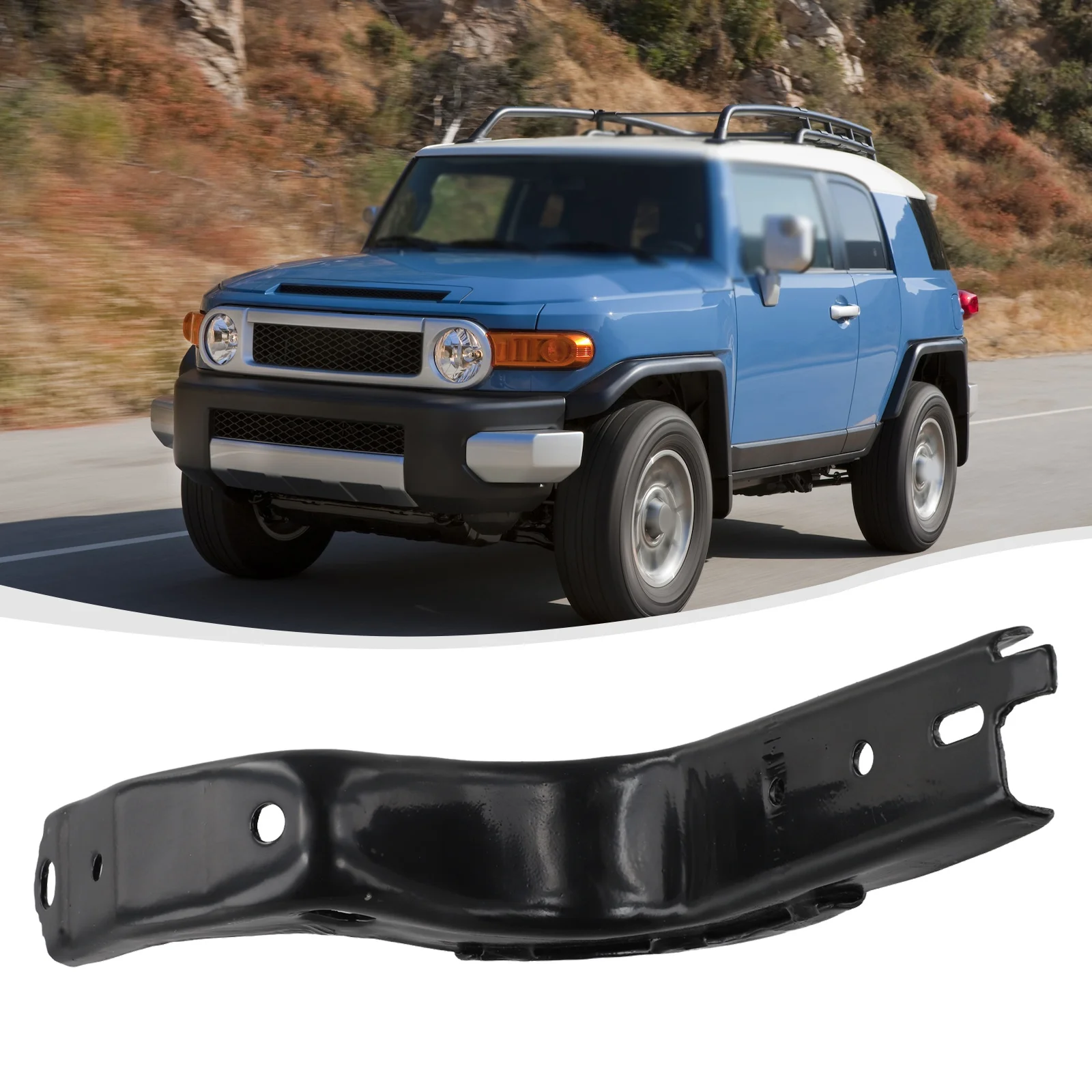 Фото Левые и правые монтажные кронштейны подножки, совместимые с Toyota, Hilux, 4Runner Cruiser OEM, номер 5108560010 №1