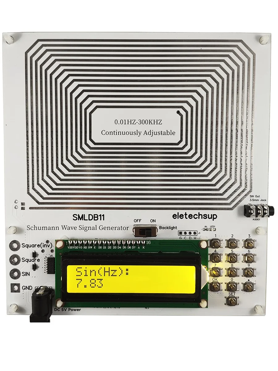 Генератор волн Шумана Eletechsup 7 83 Гц
