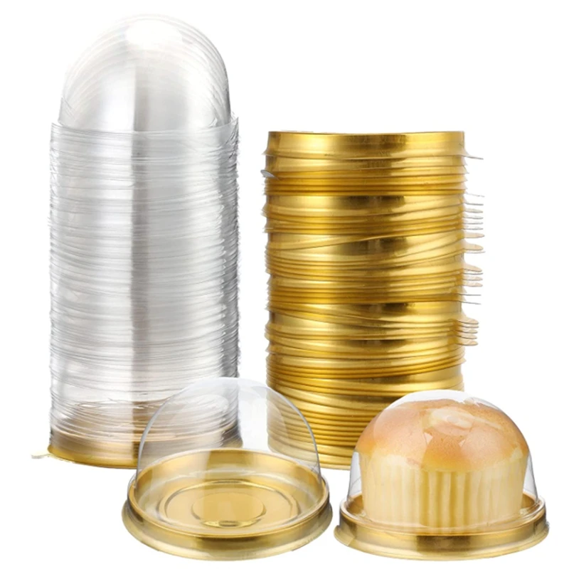 

Практичный мини-контейнер для кексов, 150 штук, мини-контейнер для кексов, купол для маффинов, фотография, для свадьбы, дня рождения, кондитерс...