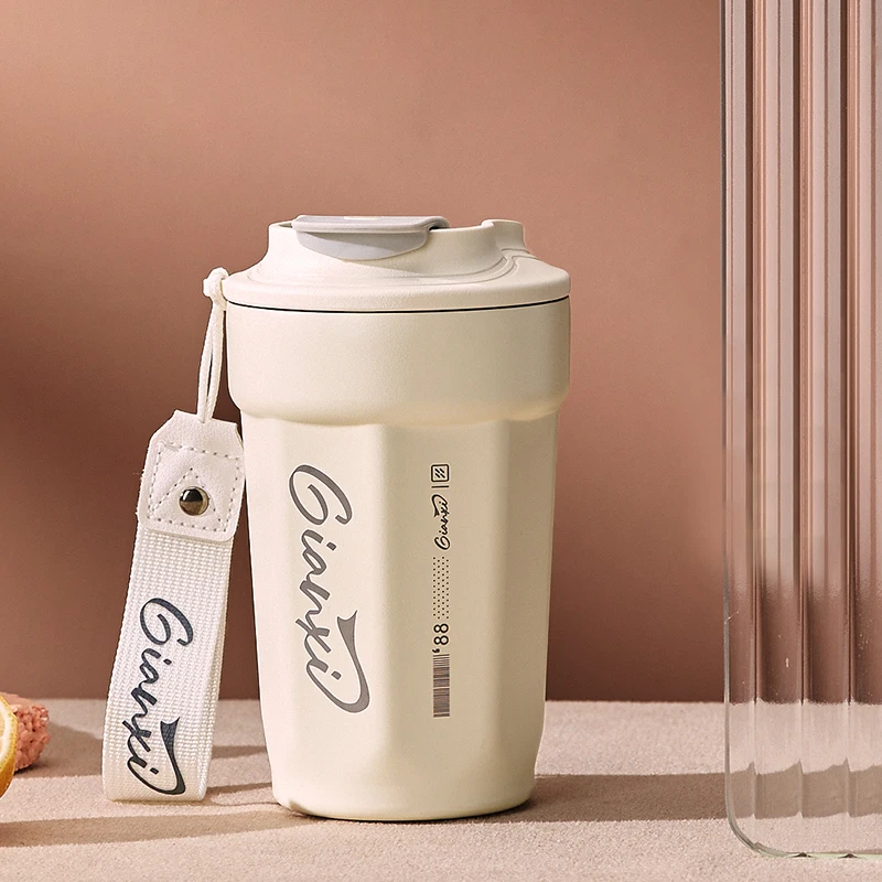 Кофейная Чашка Из Нержавеющей Стали Gianxi 316 Портативный Многоразовый Чайник