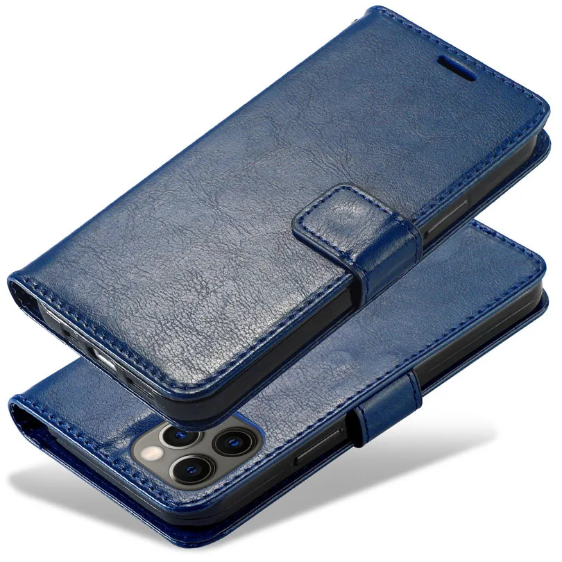 Роскошный однотонный телефон флип-чехол для Redmi Note 10 10S 11 11S 12 12S 13 Pro 4G чехол 12R 11R 11E