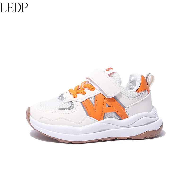 

Children's Sports Shoes Spring and Autumn New Girls' Sports Shoes Medium and Big Children Soft Bottom Running Shoes Boys'