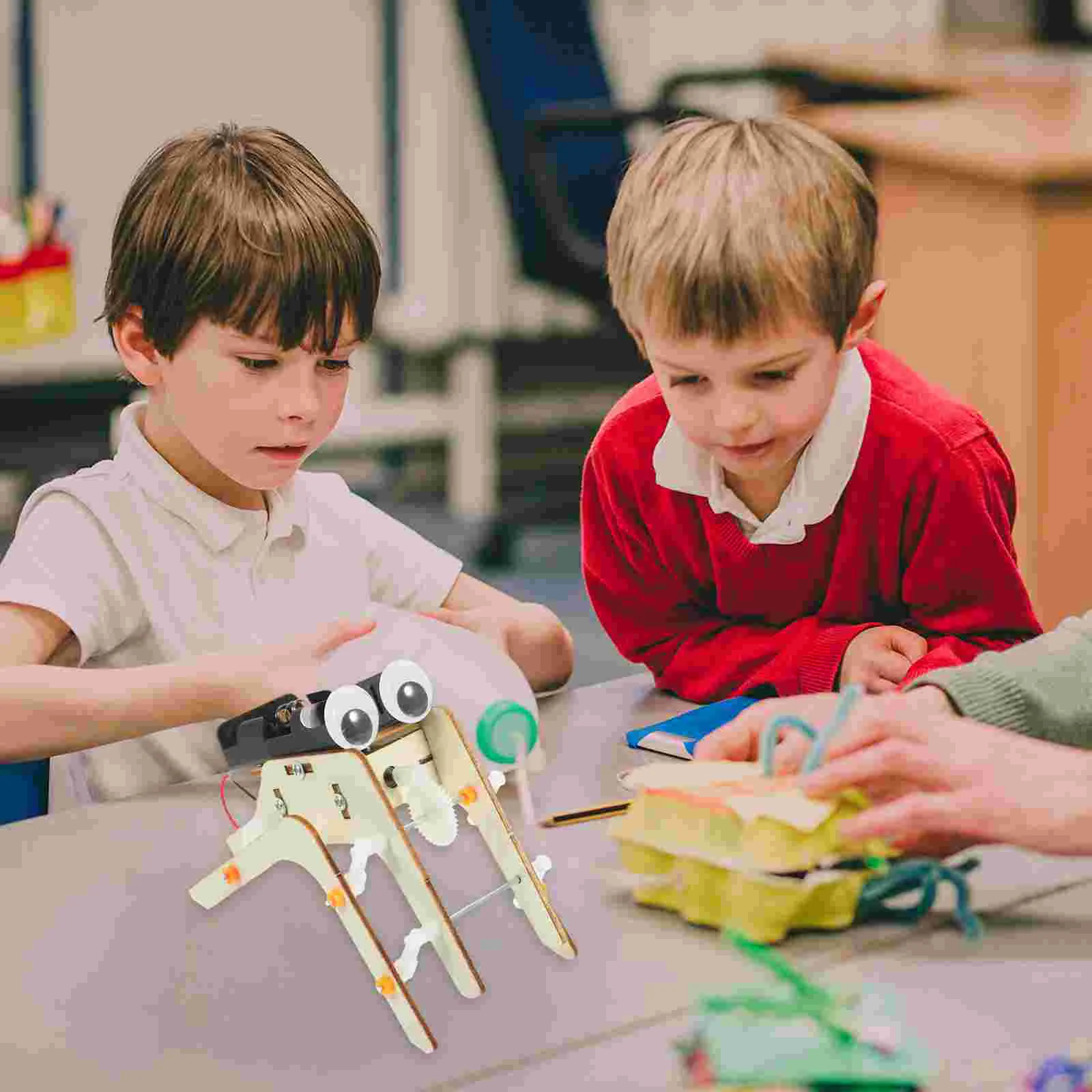 Игрушка DIY Робот для малышей Детские игрушки Строительство 1200X800X700CM Пластиковая