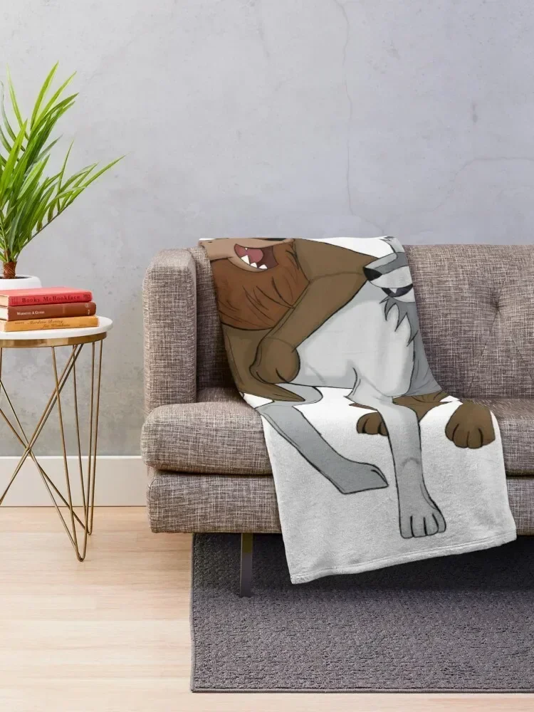 Одеяло Robyn &amp Mebh-Wolfwalkers покрывала для диванов постельное белье роскошные