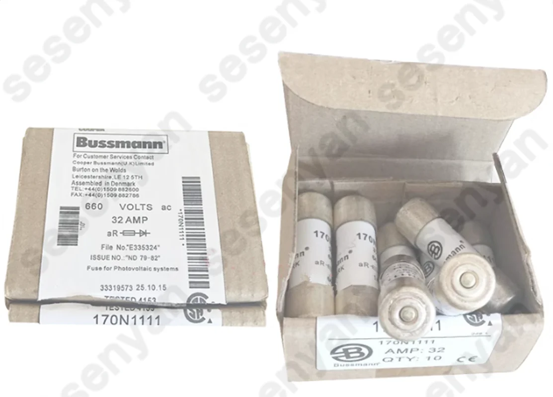 Страхование Bussmann 170N1105 170N1108 170N1109 170N1111 660 В 32A 20A