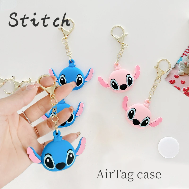 Силиконовый чехол с диснеевскими стежками для Apple airtag защитный Air Tag ключей от