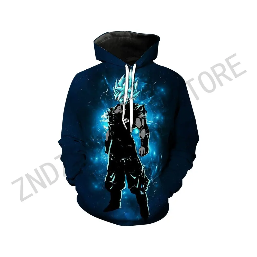 Dragon Ball Z Hoodie Sweatshirt Male Hoody Essentials Hot Sale Hoodies for Men Men's Trend Clothing Goku Streetwear Travel Party images - 6